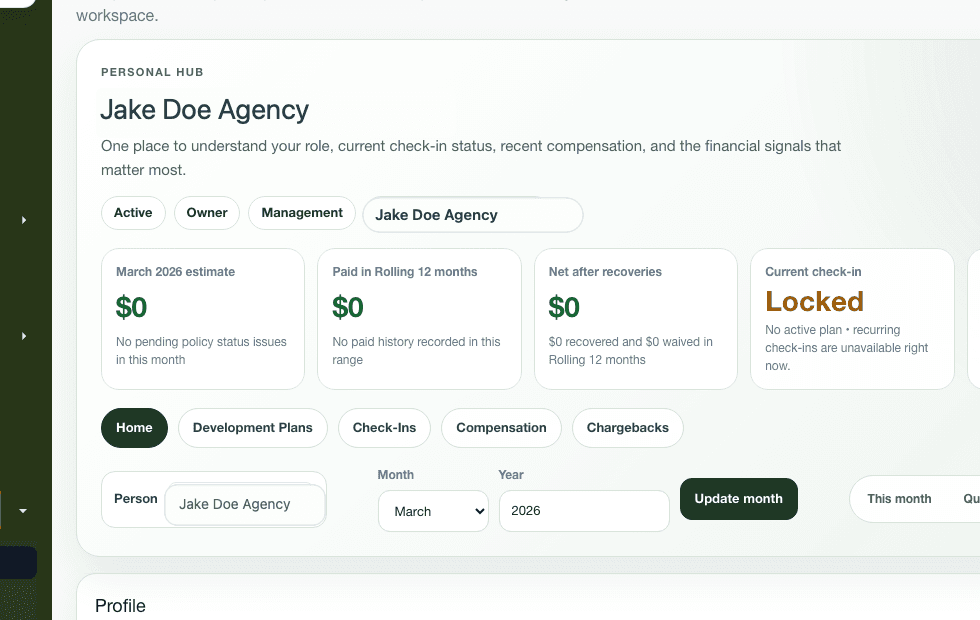 TrackToWin personal insights preview